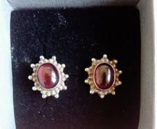 Vintage sterling silver stud earrings