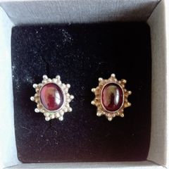 Vintage sterling silver stud earrings