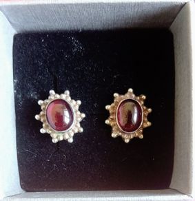 Vintage sterling silver stud earrings