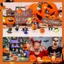 36 Pieces Mini Halloween resin charm pendant, Tiny Halloween tree decorations Mini Resin Halloween Ornaments with Golden Rope for DIY Festive Decoration Handcrafts Image 3