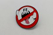 King boo enamel pin