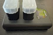 Batteries and battery chargers for Sony cameras or other photographic cameras