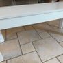 White Kitchen / Living Room Bench as new Image 3