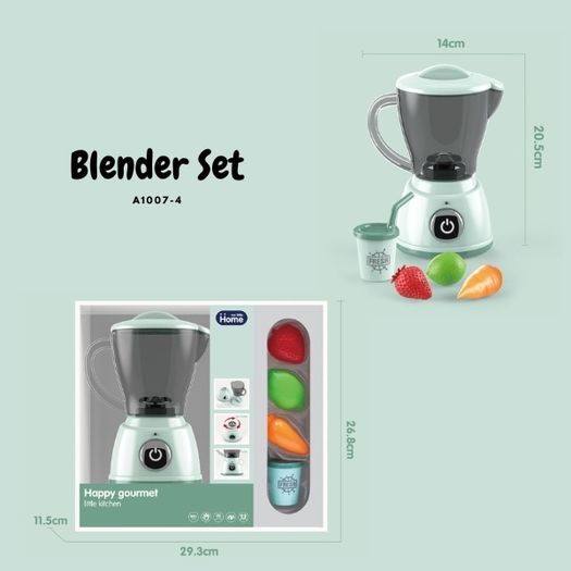 Kids' Playhouse Appliance Sets - Mini Oven, Juice Blender, Water Dispenser, Microwave, Washing Machine