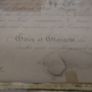 Old Scottish framed document lair from the 1800s.open to offers Image 2