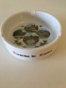 Ashtray, souvenir from Rome