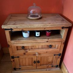 Solid Mexican Pine TV Unit