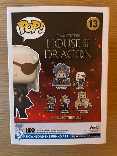 House of the Dragon Funko Pop! Aemond Targaryen #13