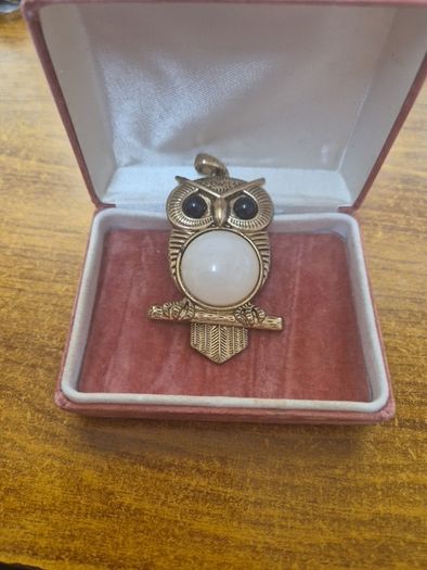 Vintage Owl Pendant