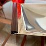 Mid Century Modern Stainless Steel Canoe Tray Danish Lundtofte DKF 1960s Image 4