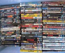 DVD lot - 155 titles
