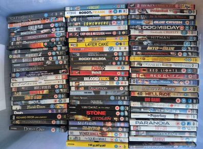 DVD lot - 155 titles
