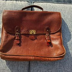 Chesneau leather briefcase bag