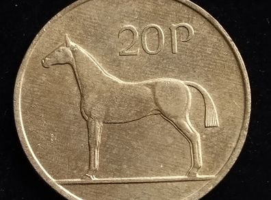Ireland - 1992 - 20 Pence - Horse - KM.25 - [599]