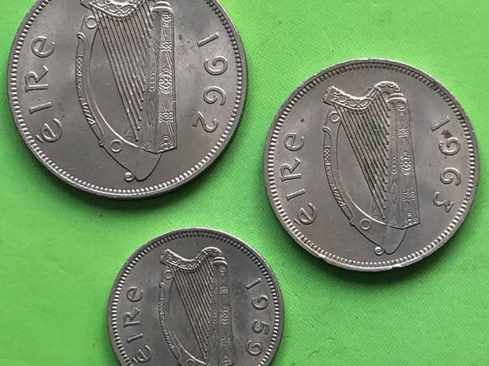 Irish Half Crown Florin Shilling