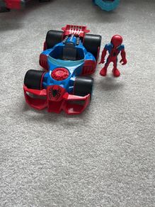 Spider-Man Speed Sub / Race Car