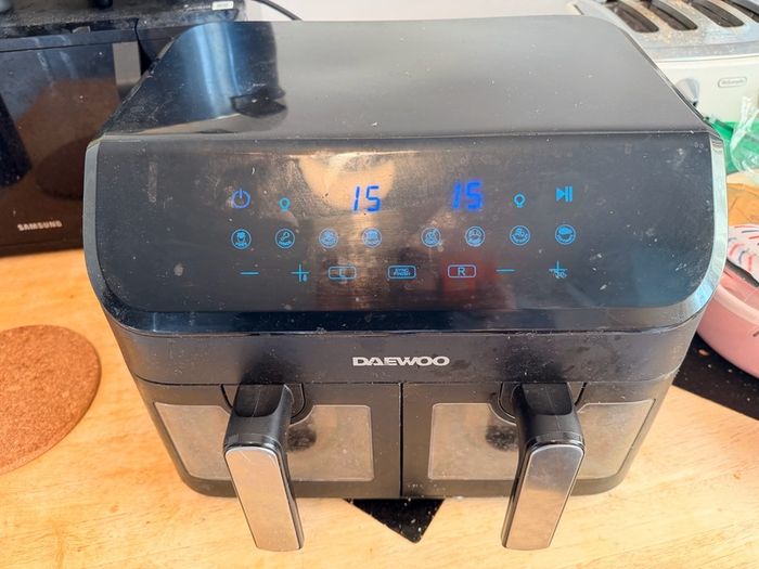 Daewoo 9L XL Digital Double Drawer Air Fryer