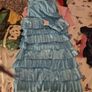 Pleated Frilly Fancy dress Image 2