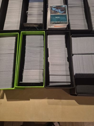 pokemon cards bulk around 6500 cards and over 1000 energy cards