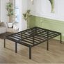 41 cm King Size Bed Frame with Rounded Corner Legs, 5ft Image 3
