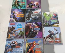 Marvel Avengers Mini Book set x 10