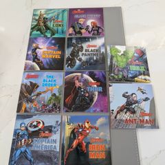 Marvel Avengers Mini Book set x 10