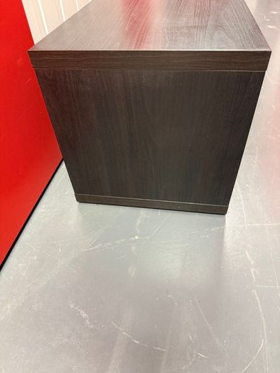TV bench, black-brown