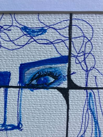 Original Art  Interior Design Art Crittall contemporary Irish Art abstract painting