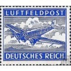 Rare  World War II German stamp