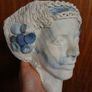 Margaret MacDonald bisque head wall vase Image 3