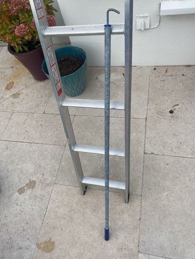 Aluminium pull down attic / loft ladder