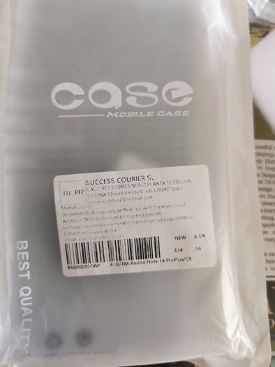 Xiaomi Redmi Note 14 Pro/Plus Phone Cover