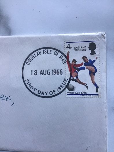 England Winners 1966 1st Day Cover