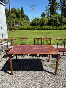 Table and chairs