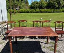 Table and chairs