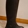 Zara Leather Knee High Boots Image 4
