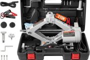 Electric Car Jack 3 Ton 12V Floor Jack, All-In-One Electric Scissor Jack, 120-370/170-420MM Lifting Range Scissor Lift Jack, Automatic Car Repair Tool With Tool Case, For Sedans And SUV Repair (FREE SHIPPING)