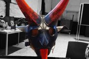 krampus leather mask