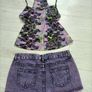 Purple Co-ord shorts & top Image 3