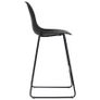 3 Piece Bar Set Plastic Black Image 4
