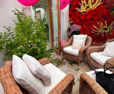 Beautiful antique rattan wicker furniture