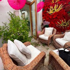 Beautiful antique rattan wicker furniture