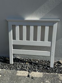 Wooden Single Bed Head