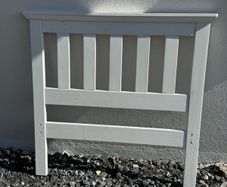 Wooden Single Bed Head
