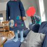 Frugi pick a boo reversible dress 4-5 y Image 7