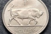 Ireland Excellent 1964 shilling Unc coin