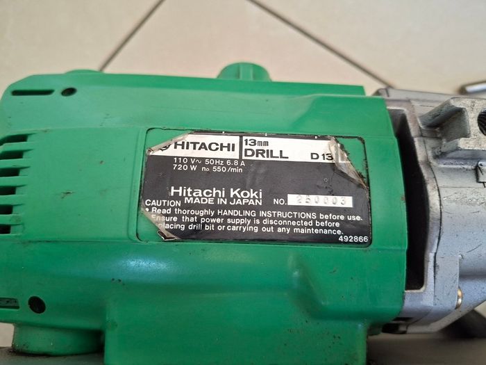 Hitachi MDS 35/2 Magnetic Drill 110v