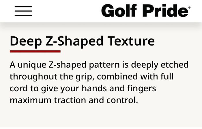 6 Golf Pride Z Cord Grips ( Standard Size )