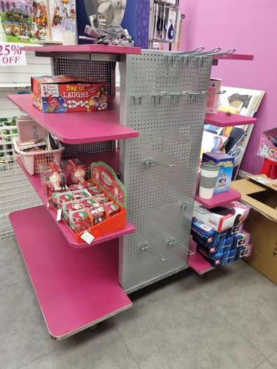 Retail Shop Gondola 4 shelves