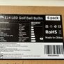 E14 LED Golf Ball bulbs (6 pack) Image 3